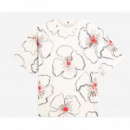 TOMMY HILFIGER - Flower Graphic Rlx C-nk Ss Tee - 05V - F|WW0WW48708/05V