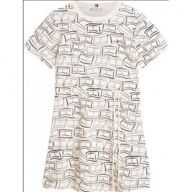TOMMY HILFIGER - Interlock T-shirt Ss Dress - 0K4 - F|WW0WW49772/0K4