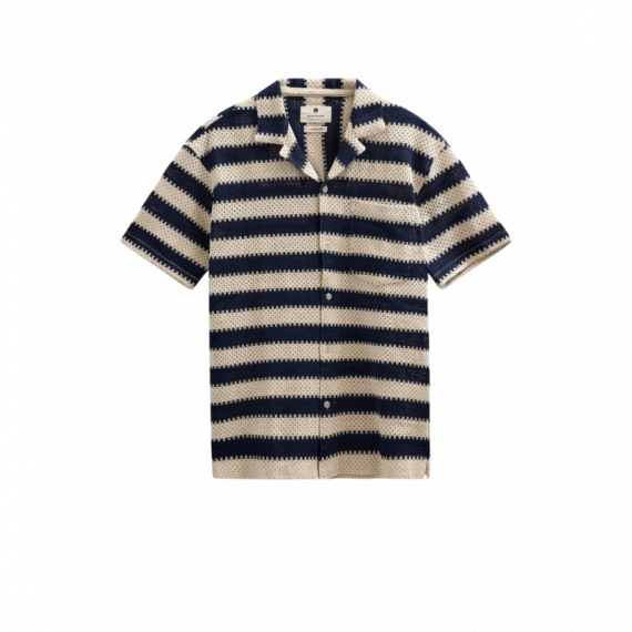 Camisas Camisa ANERKJENDT Leander Stripe Lace