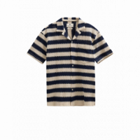 Camisas Camisa ANERKJENDT Leander Stripe Lace