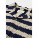 Camisas Camisa ANERKJENDT Leander Stripe Lace