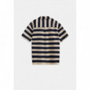 Camisas Camisa ANERKJENDT Leander Stripe Lace