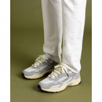 Calzado Zapatillas MERCER The Re-run Vintage Suede Grey