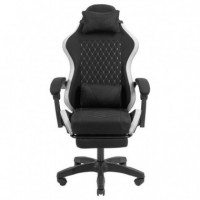 Silla Gaming MARS GAMING Mgc-x Ergonomico Reposapies Tela Grey/white