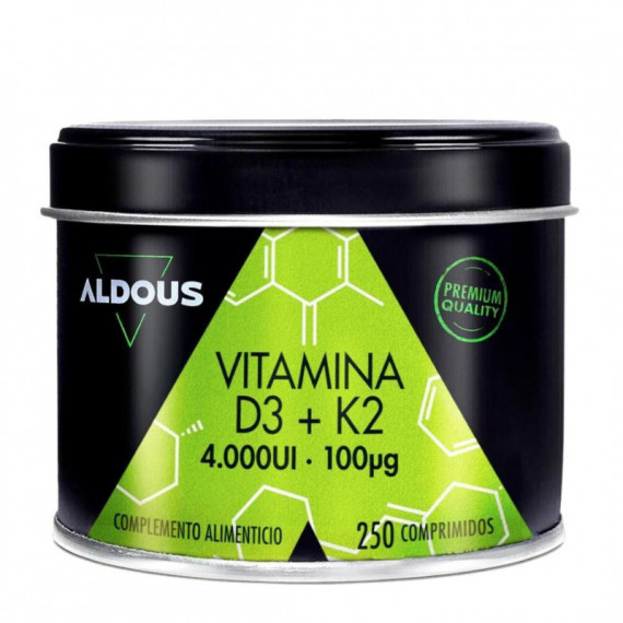 ALDOUS VITAMINA D3+ K2 X250 COMPRIMIDOS