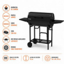 Barbacoa de Carbón  Serie Doramas AIRMEC 134X98X48 Cm
