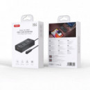 INVERSOR DE CORRIENTE VEHICULO 200W NEGRO XO