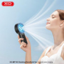 Ventilador Portátil con Energía Solar 4.000MAH Gris XO