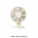 Ventilador Portátil Beige XO