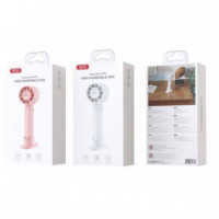 Mini Ventilador Portátil 400MAH Rosa XO
