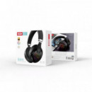 AURICULARES INALÁMBRICOS BLUETOOTH DIADEMA NEGRO XO