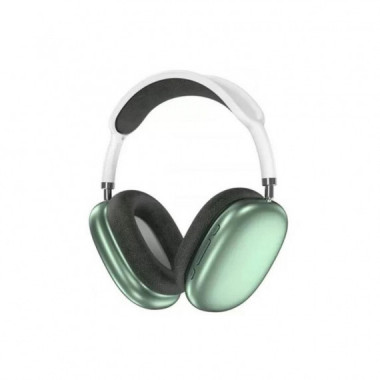 AURICULARES INAL&Aacute;MBRICOS DIADEMA EST&Eacute;REO VERDE XO