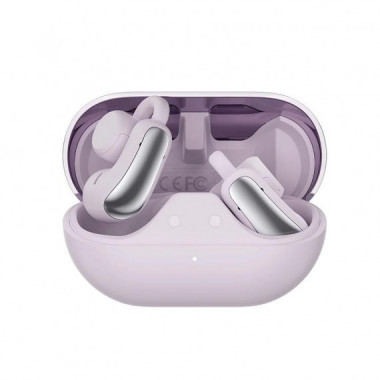 AURICULARES OWS BLUETOOTH DE LARGO ALCANCE CON CLIP LILA XO