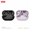 AURICULARES OWS BLUETOOTH DE LARGO ALCANCE CON CLIP LILA XO