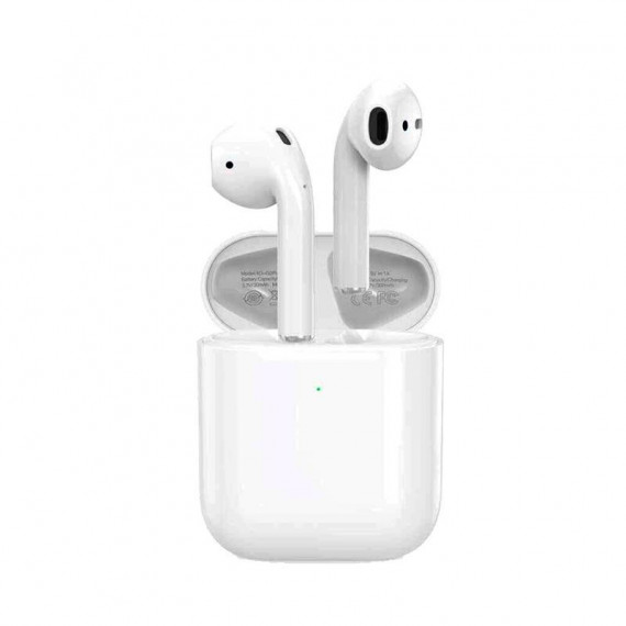AURICULARES BLUETOOTH CON FUNCION DE CARGA INALÁMBRICA BLANCO XO