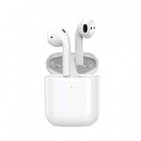 Auriculares BLUETOOTH con Funcion de Carga Inalámbrica Blanco XO