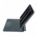 TECLADO INALÁMBRICO CON PANTALLA DIGITAL PARA IPAD 10.9/11" NEGRO XO