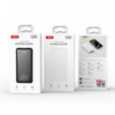 POWERBANK 10000MAH CON PANTALLA LUMINOSA PB312 NEGRO XO