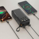 POWERBANK 30000MAH CON 4 CABLES PR280 NEGRO XO