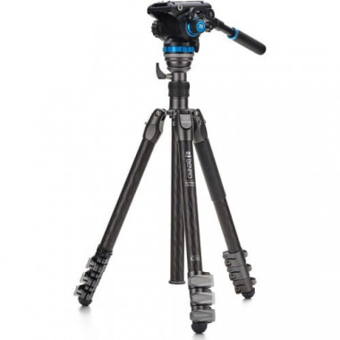 BENRO Kit Tripode Video RHINO34CF Carbono + S6PRO