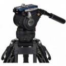 BENRO Kit Tripode Video Doble Tubo Aluminio A673LLBV6HPLUS