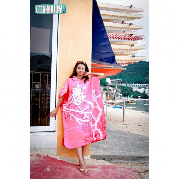 Poncho Toalla Estampado Caballito Pigmeo  SCUBA GIFTS