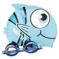Gorro Pez Azul + Gafas  SEAC SUB