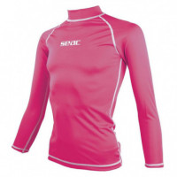 Lycra Manga Larga Rosa  SEAC SUB