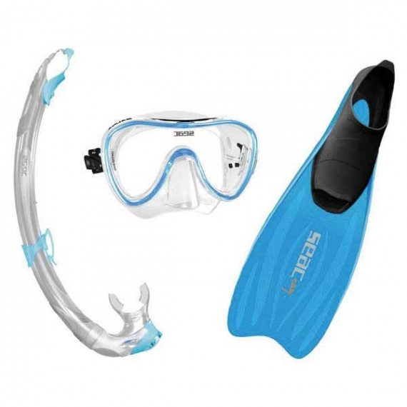 Kit Tris Easyfin Azul  SEAC SUB