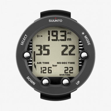Ordenador Vyper Novo Graphite + Cable + Bungee  SUUNTO