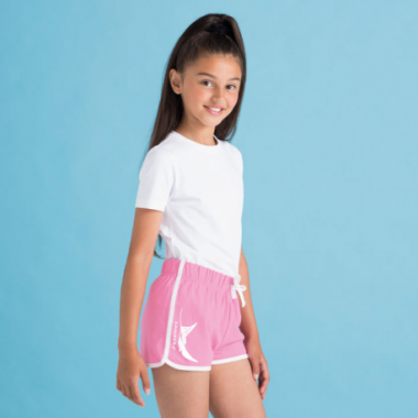 Pantal&oacute;n Corto Rosa Junior  KANUMERA