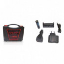 Linterna Q10 Vx 1000 Lumenes Roja Metalizada  SPETTON WORLD