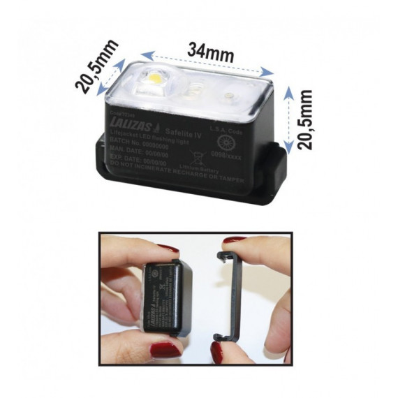 Led automatico para chaleco salvavidas - Guanxe Atlantic Marketplace