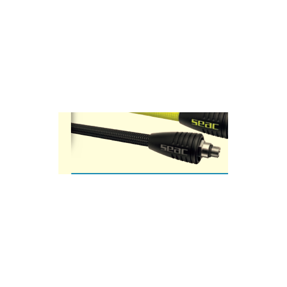 Latiguillo Regulador Flex 78CM Negro  SEAC SUB
