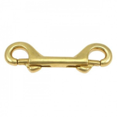 Mosqueton Doble Bronce 90MM  TECLINE
