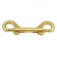Mosqueton Doble Bronce 90MM  TECLINE