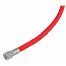 Latiguillo Regulador Flex 120CM Rojo  TECLINE