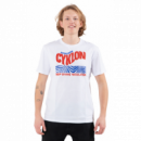 Camiseta Cyklon Zebra  POSEIDON