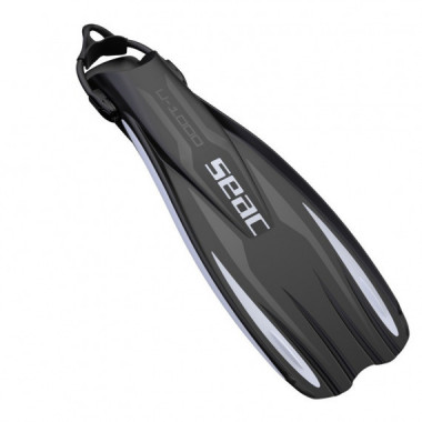 Aleta U-1000 Negro / Blanco  SEAC SUB
