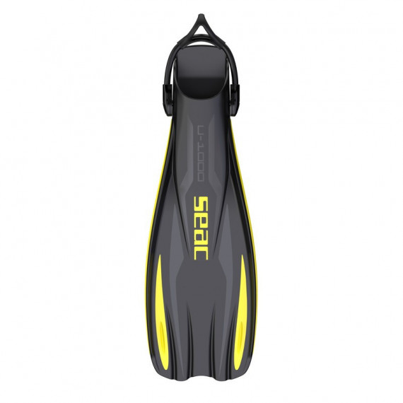 Aleta U-1000 Negro / Amarillo  SEAC SUB - Guanxe Atlantic Marketplace