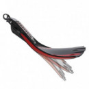 Aleta U-1000 Negro / Rojo  SEAC SUB