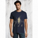 Camiseta Buzo Barco Navy  KANUMERA