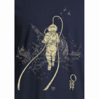 Camiseta Buzo Barco Navy  KANUMERA
