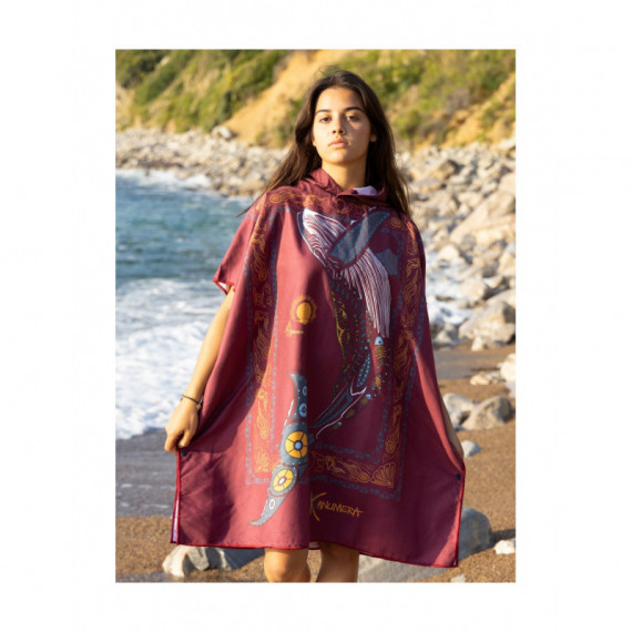 Poncho Microfibra Ballena  KANUMERA