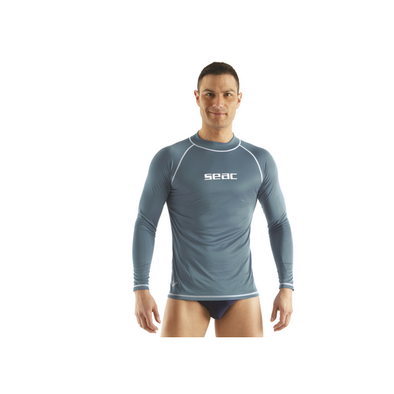 Lycra Manga Larga Hombre Gris  SEAC SUB