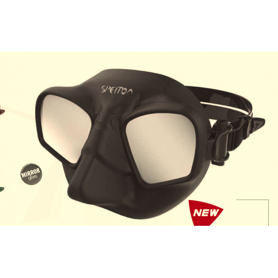 Máscara Phantom Negra Mirror  SPETTON WORLD