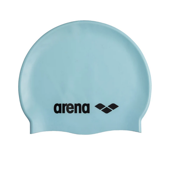 Gorro Piscina Silicona Celeste  ARENA