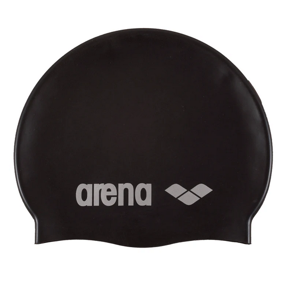 Gorro Piscina Silicona Negro  ARENA