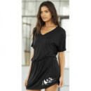 Vestido Amplio Rayas Tatto Txl  KANUMERA