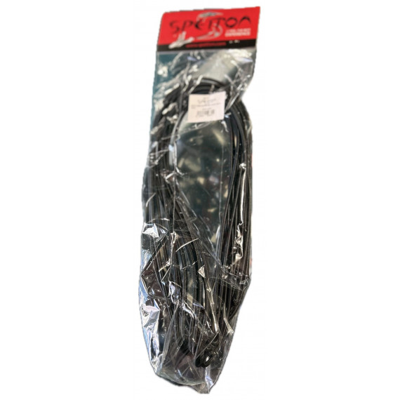 Cabo Elastico 4.0MM Negro 10MTR  SPETTON WORLD